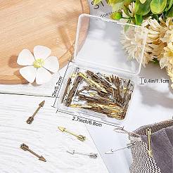 60 шт. 3-х цветные подвески в тибетском стиле TIBEP-SC0002-31