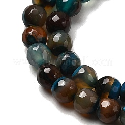 Природный агат бисер нитей G-C082-A01-02-01