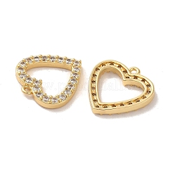 Латунные микро проложить кубического циркония подвески KK-E098-10G