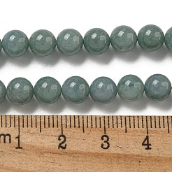 Натуральные бусины из мьянманского жадеита G-B099-C07-02