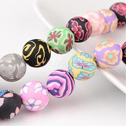 12 mm a mano mista polimero di argilla rotonda perline / sfera&nbsp;X-FIMO-12D