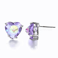 Латунь серьги GLAA-S193-038F-P