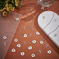 120 pz 3 stili pendenti in lega di stile tibetano&nbsp;FIND-UN0004-27