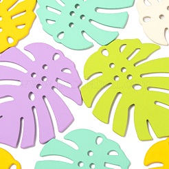 20шт 5 цвета окрашенные распылением железные подвески&nbsp;IFIN-LS0001-01