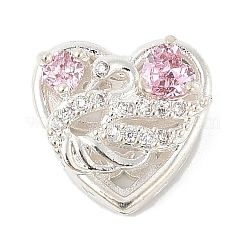 Латунные микро проложить кубического циркония бусы KK-K297-32S