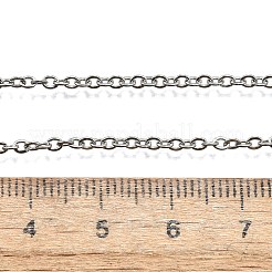 Не тускнеющая цепочка из нержавеющей стали 304 для мужчин и женщин STAS-L164A-01P-B