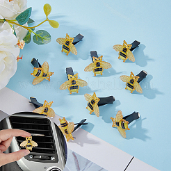 Автомобильные вентиляционные зажимы из пчелиной непрозрачной смолы AJEW-AB00035