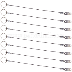 8 cavo in acciaio inossidabile 304 rivestito&nbsp;AJEW-GF0012-65A
