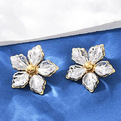 Серьги-гвоздики из нержавеющей стали 304&nbsp;EJEW-S265-06GP-A