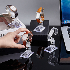 С-образные акриловые подставки для часов ODIS-WH0086-087