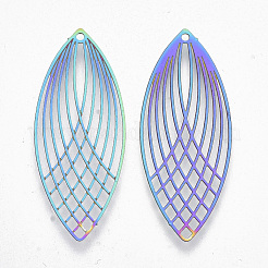 Ионное покрытие (ip) 201 филигранные подвески из нержавеющей стали&nbsp;X-STAS-R102-20