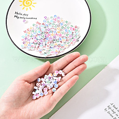 Белые непрозрачные акриловые бусины&nbsp;MACR-YW0001-20A