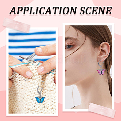 24шт 6 цвета сплава эмали кулон украшения HJEW-SC00046