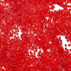 Стеклянные бусины прозрачных цветов SEED-H003-07B