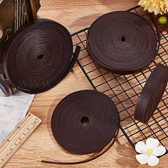 Плоский шнур из воловьей кожи&nbsp;WL-GF0001-08B-02