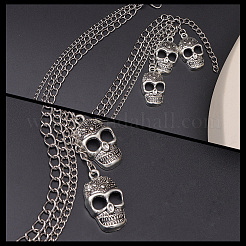 Многослойная литая цепочка для украшения обуви AJEW-WH20006-171