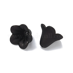 Матовые цветок акриловые бусины X-FACR-5332-12A