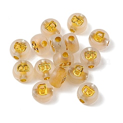 Светящиеся прозрачные акриловые бусины&nbsp;OACR-P037-01B-B