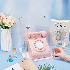 Прозрачная акриловая витрина для минифигурок&nbsp;ODIS-WH0043-92A