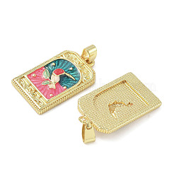 Латунь эмаль подвески KK-I355-18G-02