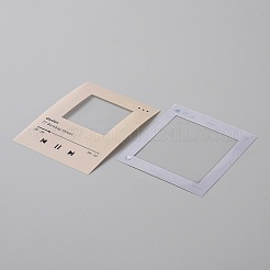 Sichtbare dekorative Aufkleber aus Kunststoff zum Thema Regennacht&nbsp;DIY-WH0304-534