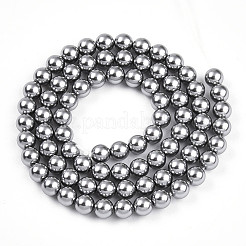 Выпечка из окрашенного перламутрового стекла жемчужные бусинки&nbsp;HY-N002-5mm-A01