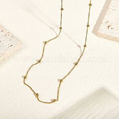 Женские ожерелья-спутники из нержавеющей стали 304&nbsp;NJEW-SW00052