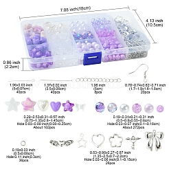 Наборы для самостоятельного изготовления украшений из акрила и сплава&nbsp;DIY-FS0007-30