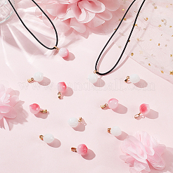 Набор для самостоятельного изготовления ожерелья с подвеской в виде персика 3d&nbsp;DIY-OC0010-47