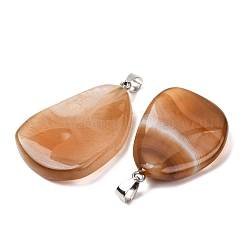 Colgantes de ágata natural&nbsp;GG-K002-05G