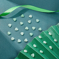 Естественный зеленый авантюрин бисер нитей&nbsp;G-SC0002-09D