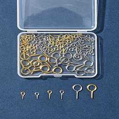100 Stück 6 Stile 304 Edelstahl SchraubKlaue StiftKlaue&nbsp;FIND-FS0002-85
