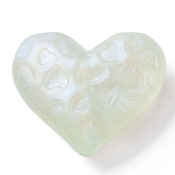 Светящиеся акриловые бусины&nbsp;X-OACR-E010-20