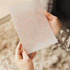 Углеродистая сталь разрезает трафареты DIY-WH0490-002