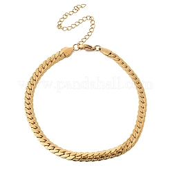 Collares de cadena de eslabones unisex de acero inoxidable 304&nbsp;NJEW-K305-19G