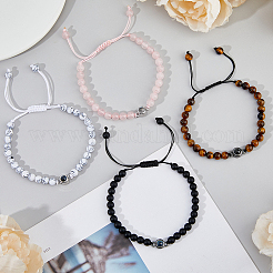 4шт 4 стиля Я люблю тебя на 100 языках проекционные браслеты набор BJEW-FI0001-03