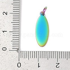 Ионное покрытие (ip) 304 нержавеющая сталь штамповка пустые бирки подвески&nbsp;LS-STAS-I311-20B-RC