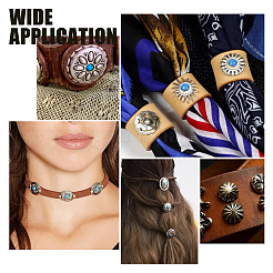 24 комплект декоративных заклепок из сплава 4 цветов FIND-GA0002-14