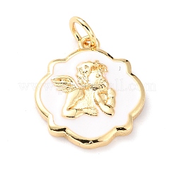 Настоящие кулоны из латуни&nbsp;KK-M218-02G-RS