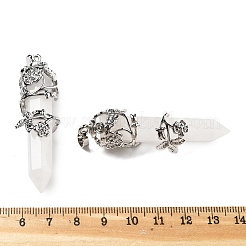 Натуральный кварцевый кристалл большие остроконечные подвески&nbsp;G-A172-16N