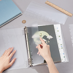 Пластиковые разделители страниц для блокнота на дисках AJEW-WH0314-176A