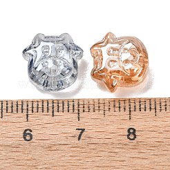 Perles en verre electroplate&nbsp;EGLA-L048-03