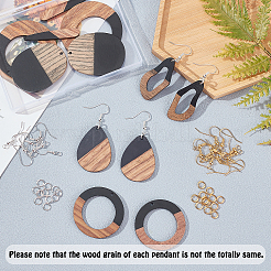 Наборы для изготовления сережек с подвесками своими руками RESI-OC0001-17