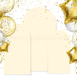 3 pieza de tela para cubrir arco de boda de poliéster de 3 estilos&nbsp;FEPA-CN0001-01B
