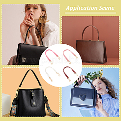 4шт 4 цвета ремни сумки из искусственной кожи&nbsp;PURS-WR0001-19