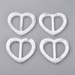 Застежки из смолы RESI-WH0008-24A