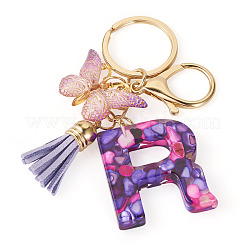 Брелки-подвески в виде бабочек из смолы&nbsp;KEYC-TAC0034-03R