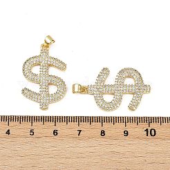 Латунные микро проложить кубического циркония подвески&nbsp;KK-S526-22G