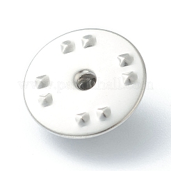 Не тускнеющий значок из нержавеющей стали 304 с застежкой-бабочкой на лацкан STAS-H149-36P