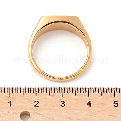 Кольца-ракушки из нержавеющей стали 316L для женщин RJEW-U054-01C-G